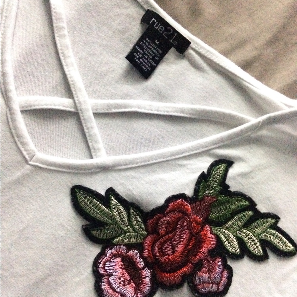Rue 21 Embroidered Top